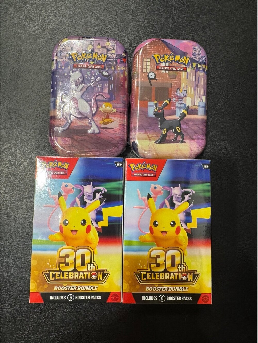 Pokemon 30th Celebration Booster Bundle (2) and 2 mini tins [COPY]